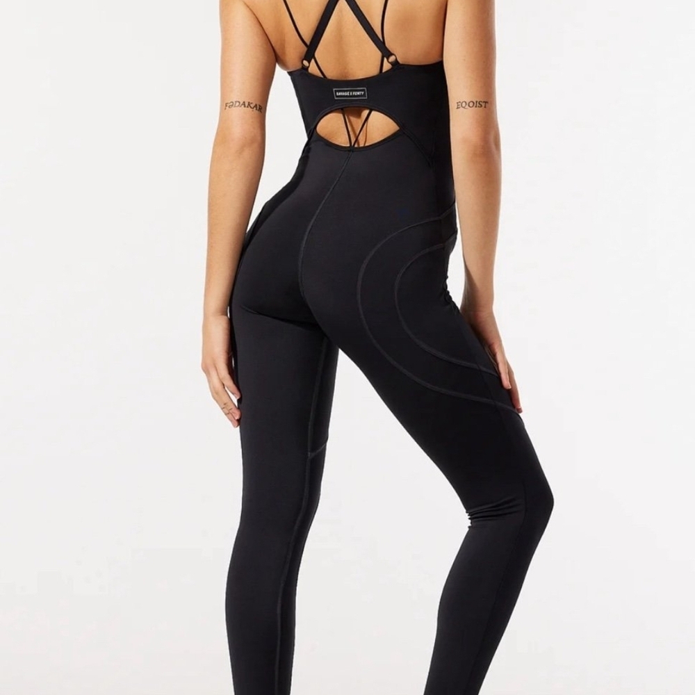 Women's Black Jumpsuit - Picture 4 of 13